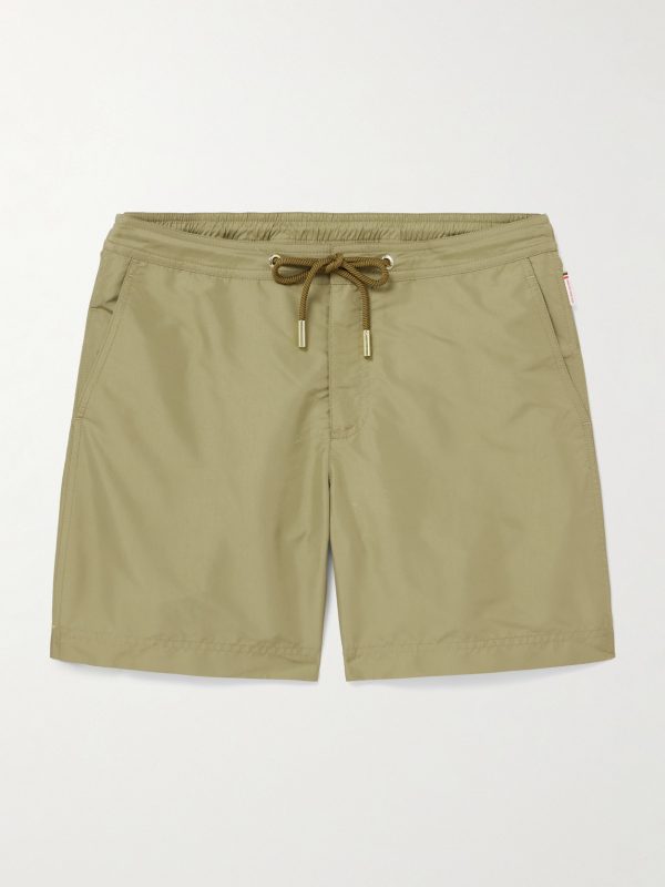Bulldog Slim-Fit Mid-Length Recycled Swim Shorts
