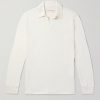 Felix Linen-Blend Jersey Polo Shirt