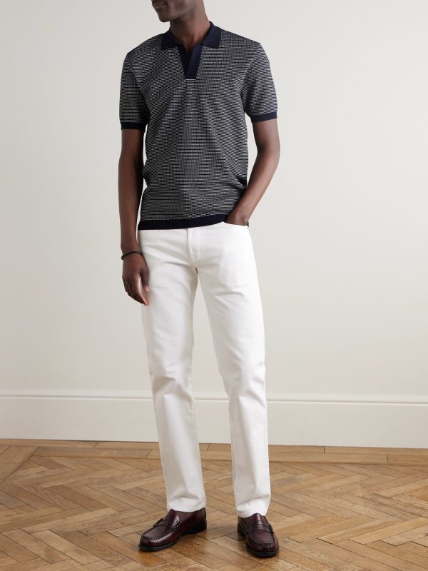 Roddy Waffle-Knit Polo Shirt - OU Roddy Waffle-Knit Polo Shirt - OU