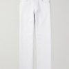 Straight-Leg Coated-Cotton Trousers Straight-Leg Coated-Cotton Trousers