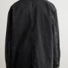 Oversized Paint-Splattered Denim Jacket - BK