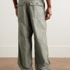 Baker Straight-Leg Cotton Trousers - BK Baker Straight-Leg Cotton Trousers - BK