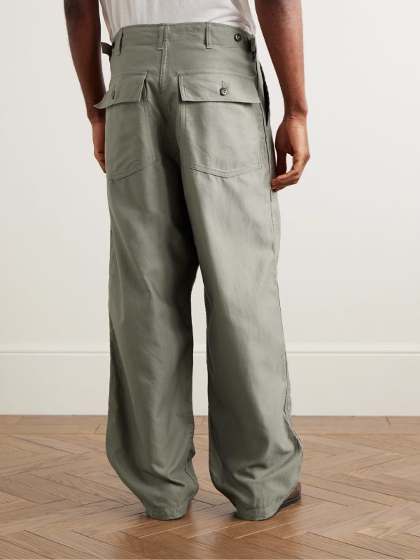 Baker Straight-Leg Cotton Trousers - BK Baker Straight-Leg Cotton Trousers - BK