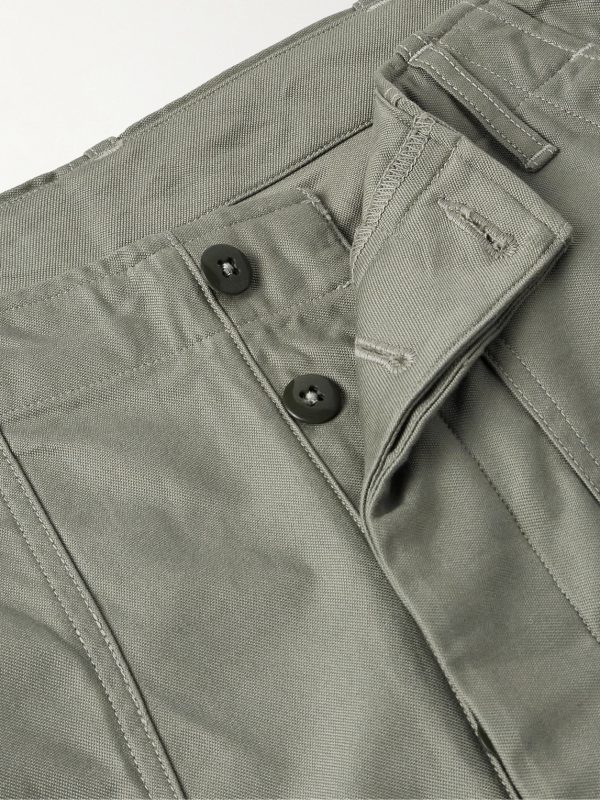 Baker Straight-Leg Cotton Trousers - E1 Baker Straight-Leg Cotton Trousers - E1