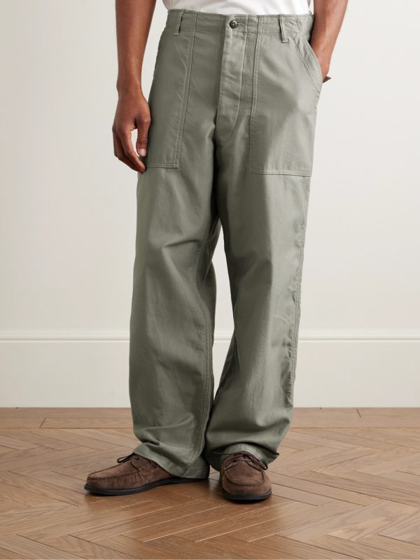 Baker Straight-Leg Cotton Trousers - FR Baker Straight-Leg Cotton Trousers - FR