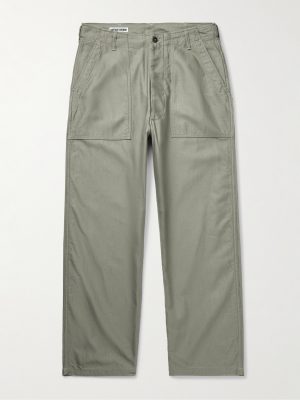 Baker Straight-Leg Cotton Trousers