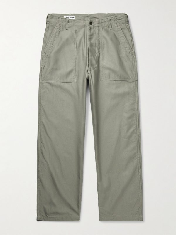 Baker Straight-Leg Cotton Trousers Baker Straight-Leg Cotton Trousers