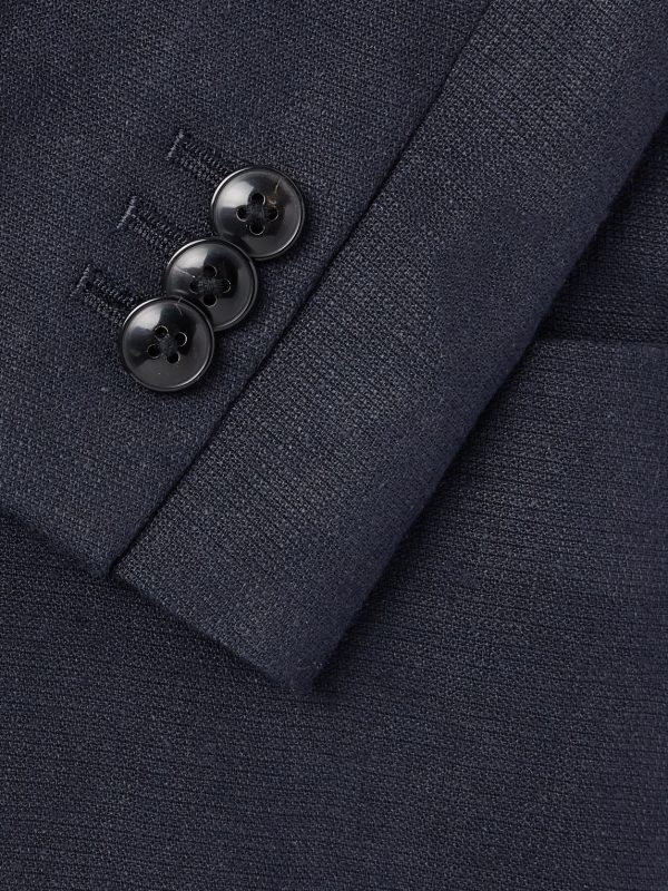 Double-Breasted Linen and Silk-Blend Blazer - CU Double-Breasted Linen and Silk-Blend Blazer - CU