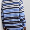 Logo-Embroidered Striped Mohair-Blend Cardigan - BK Logo-Embroidered Striped Mohair-Blend Cardigan - BK