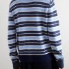 Logo-Embroidered Striped Wool and Cashmere-Blend Sweater - BK