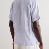 Maitan II Camp-Collar Linen Shirt - BK Maitan II Camp-Collar Linen Shirt - BK