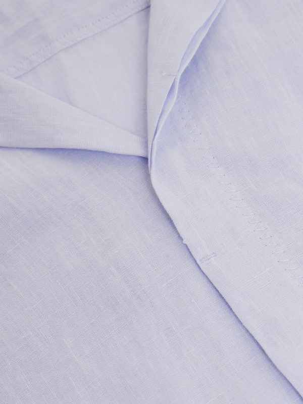 Maitan II Camp-Collar Linen Shirt - CU Maitan II Camp-Collar Linen Shirt - CU