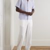 Maitan II Camp-Collar Linen Shirt - OU Maitan II Camp-Collar Linen Shirt - OU