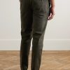 Fallon Straight-Leg Organic Cotton-Blend Twill Trousers - BK Fallon Straight-Leg Organic Cotton-Blend Twill Trousers - BK