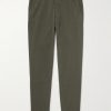 Fallon Straight-Leg Organic Cotton-Blend Twill Trousers Fallon Straight-Leg Organic Cotton-Blend Twill Trousers