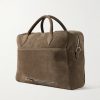 Closer All Day Suede Briefcase - BK Closer All Day Suede Briefcase - BK