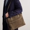 Closer All Day Suede Briefcase - E2 Closer All Day Suede Briefcase - E2