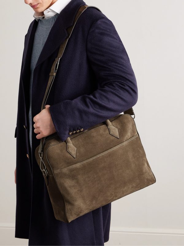 Closer All Day Suede Briefcase - E2 Closer All Day Suede Briefcase - E2
