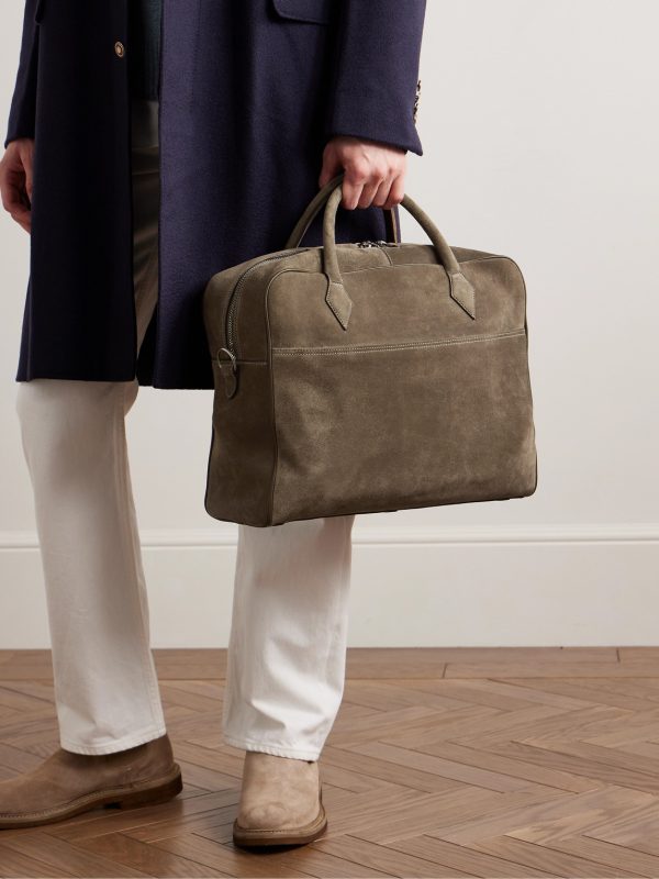 Closer All Day Suede Briefcase - OU Closer All Day Suede Briefcase - OU