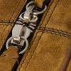 Closer Slim Leather-Trimmed Suede Briefcase - CU Closer Slim Leather-Trimmed Suede Briefcase - CU