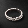 Braided 18-Karat White Gold Ring - BK