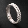 Braided 18-Karat White Gold Ring