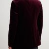 Slim-Fit Shawl-Collar Cotton-Velvet Tuxedo Jacket - BK Slim-Fit Shawl-Collar Cotton-Velvet Tuxedo Jacket - BK