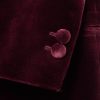Slim-Fit Shawl-Collar Cotton-Velvet Tuxedo Jacket - CU Slim-Fit Shawl-Collar Cotton-Velvet Tuxedo Jacket - CU