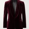 Slim-Fit Shawl-Collar Cotton-Velvet Tuxedo Jacket Slim-Fit Shawl-Collar Cotton-Velvet Tuxedo Jacket