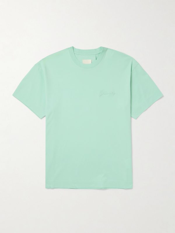 Logo-Embossed Cotton-Jersey T-Shirt Logo-Embossed Cotton-Jersey T-Shirt