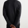 Argyle Wool-Blend Sweater - BK Argyle Wool-Blend Sweater - BK
