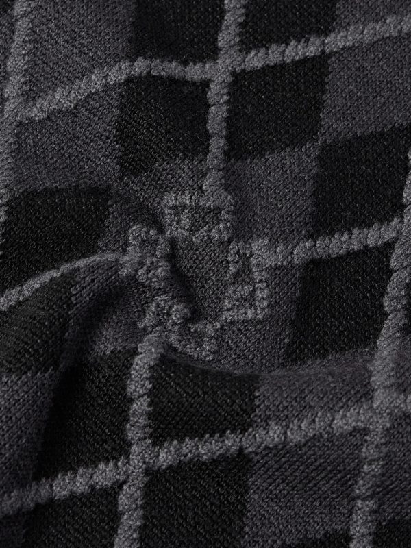 Argyle Wool-Blend Sweater - CU Argyle Wool-Blend Sweater - CU