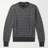 Logo-Jacquard Wool-Blend Sweater Logo-Jacquard Wool-Blend Sweater