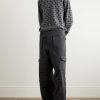 Logo-Jacquard Wool-Blend Sweater - OU Logo-Jacquard Wool-Blend Sweater - OU