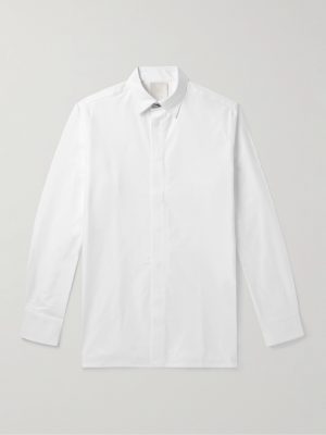 Logo-Embellished Cotton Oxford Shirt Logo-Embellished Cotton Oxford Shirt