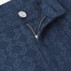Straight-Leg Logo-Jacquard Cotton-Blend Trousers - E1 Straight-Leg Logo-Jacquard Cotton-Blend Trousers - E1
