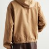 Logo-Jacquard Denim Hooded Jacket - BK Logo-Jacquard Denim Hooded Jacket - BK