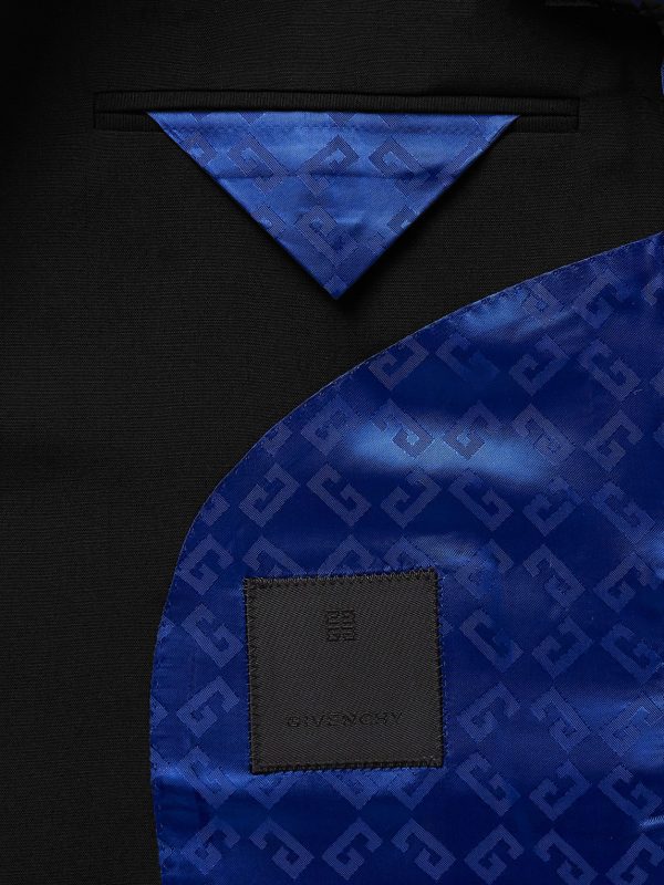 Slim-Fit Wool Blazer - E1 Slim-Fit Wool Blazer - E1