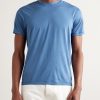 Slim-Fit Lyocell and Cotton-Blend Jersey T-Shirt - FR