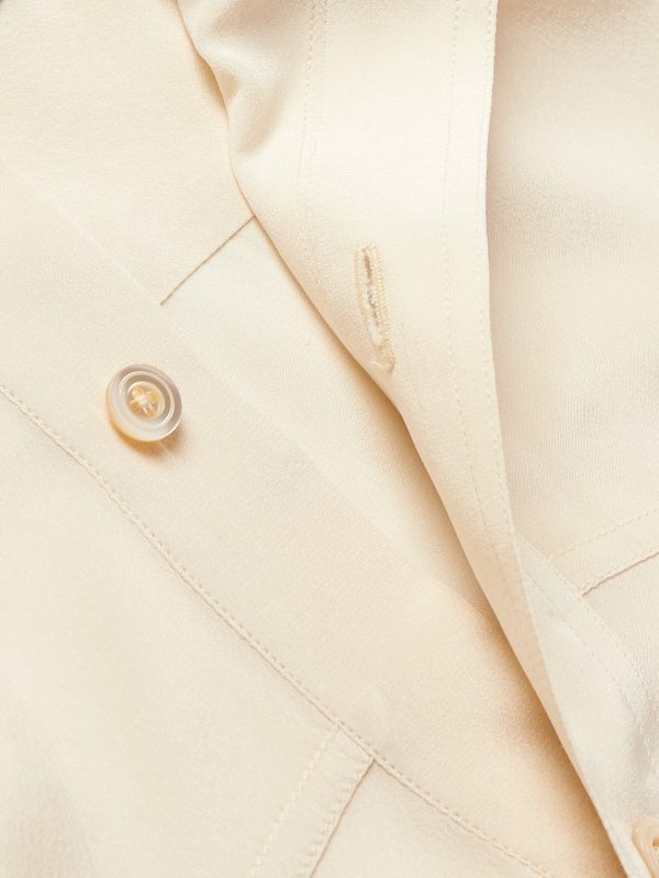 Oversized Silk Shirt - CU