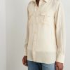 Oversized Silk Shirt - FR