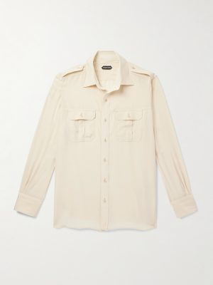 Oversized Silk Shirt