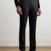 Slim-Fit Silk and Wool-Blend Trousers - FR