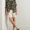 Straight-Leg Pleated Cotton and Silk-Blend Poplin Shorts - OU Straight-Leg Pleated Cotton and Silk-Blend Poplin Shorts - OU