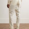 Slim-Fit Metallic Striped Wool-Blend Suit Trousers - BK Slim-Fit Metallic Striped Wool-Blend Suit Trousers - BK