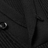 Slim-Fit Shawl-Collar Ribbed Merino Wool-Blend Half-Placket Sweater - CU