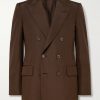 Dyllan Double-Breasted Silk Suit Jacket Dyllan Double-Breasted Silk Suit Jacket