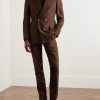 Dyllan Double-Breasted Silk Suit Jacket - OU Dyllan Double-Breasted Silk Suit Jacket - OU