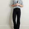 Slim-Fit Floral-Print Silk-Crepe Shirt - OU Slim-Fit Floral-Print Silk-Crepe Shirt - OU