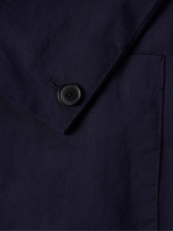 Cotton and Linen-Blend Suit Jacket - CU Cotton and Linen-Blend Suit Jacket - CU